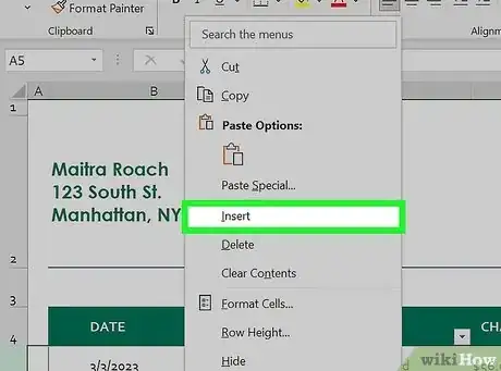 Image titled Insert Rows in Excel Step 10