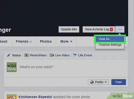 Image titled View Your Page As Someone Else on Facebook Step 11