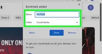 Access Bookmarks on Google Chrome