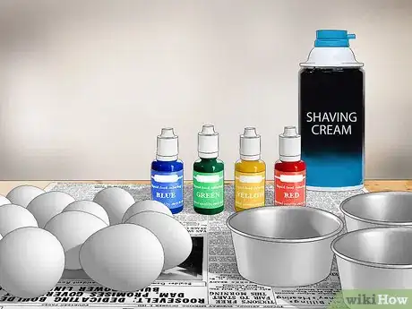 Image titled Dye Easter Eggs with Shaving Cream Step 7