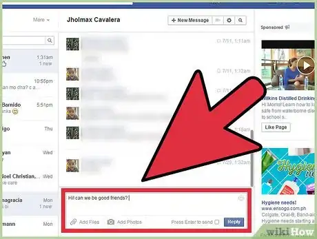 Image titled Start a Conversation with a Guy on Facebook Step 8