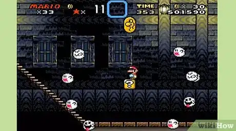 Image titled Beat Vanilla Ghost House in Super Mario World Step 2