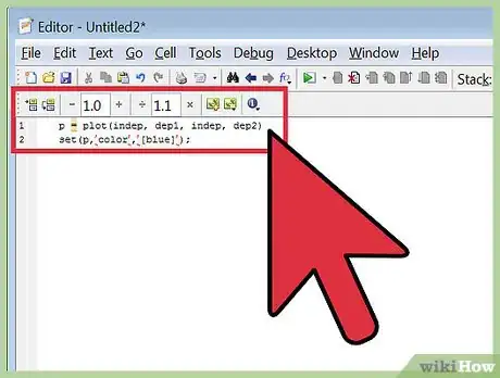 Image titled Import, Graph, and Label Excel Data in MATLAB Step 7