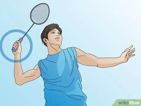 Image titled Smash in Badminton Step 1