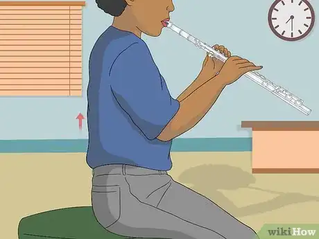 Image titled Improve Your Tone on the Flute Step 1