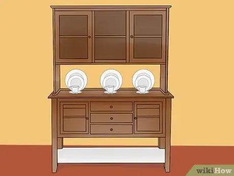 Image titled Decorate a Dining Room Hutch Step 9