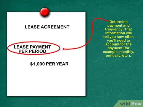 Image titled Account for a Lease Step 4