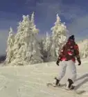 Snowboard on Toeside