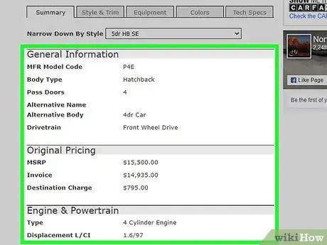 Image titled Use a VIN Number to Check a Car's Options Step 6