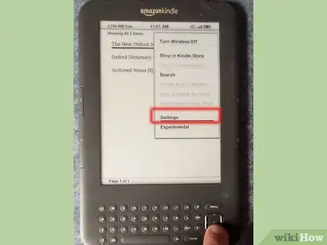Image titled Register a Kindle Keyboard to Your Amazon Account Step 2