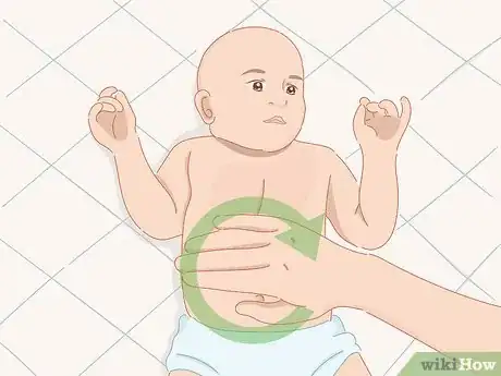 Image titled Soothe a Gassy Baby Step 1