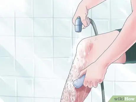 Image titled Shave Your Legs (Male) Step 2