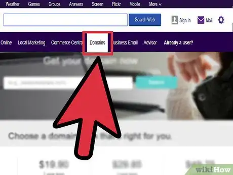 Image titled Transfer a Domain from Yahoo! Account Step 1