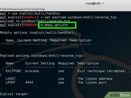 Image titled Create a Nearly Undetectable Backdoor using MSFvenom in Kali Linux Step 8