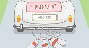Decorate a Wedding Car with Ribbon