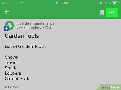 Image titled Edit a Reddit Post on iPhone or iPad Step 4