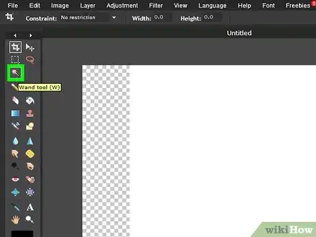 Image titled Create Transparent Backgrounds Using Pixlr Step 8