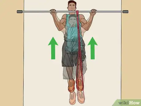 Image titled Perform Assisted Pull Ups Step 4
