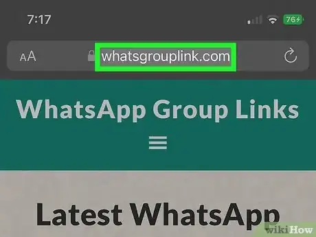 Image titled Join a WhatsApp Group Without an Invitation Step 2