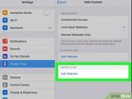 Image titled Block Websites on an iPad Step 11
