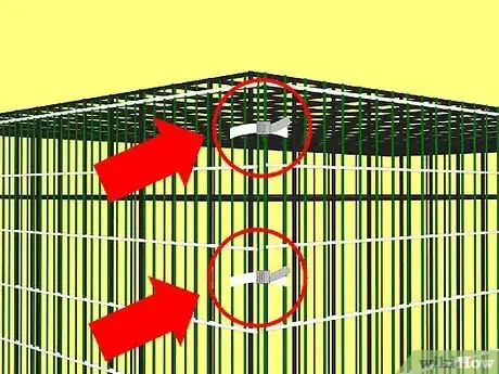 Image titled Make a Bird Cage from a Dog Cage Step 3