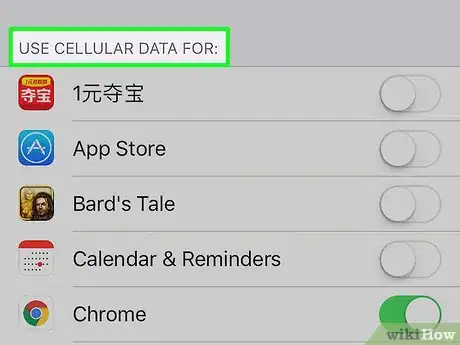 Image titled Check Data Usage on an iPhone Step 4