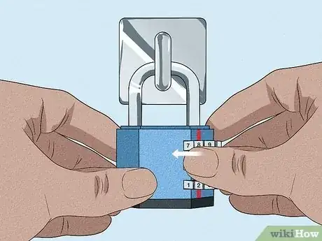 Image titled Open a 3 Digit Combination Lock Step 5