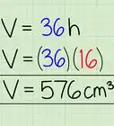 Calculate the Volume of a Triangular Prism