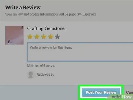 Image titled Write an Etsy Review Step 4