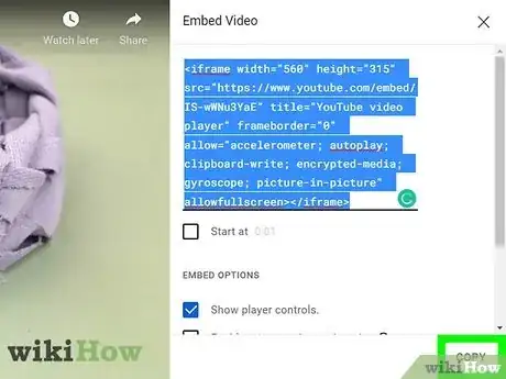 Image titled Put Video on a Web Page Step 10