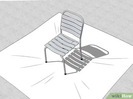 Image titled Paint Metal Chairs Step 1