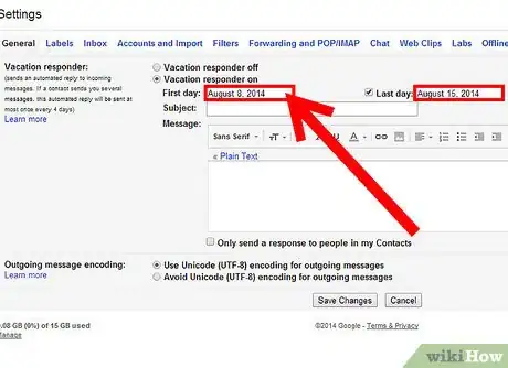 Image titled Create an Autoresponder for Gmail Step 5