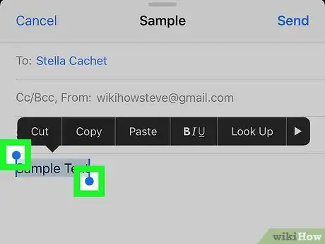 Image titled Embolden, Italicize, and Underline Email Text with iOS Step 7