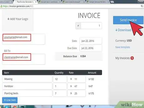 Image titled Invoice a Customer Step 11