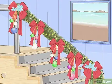 Image titled Hang Garland on Stairs Step 13