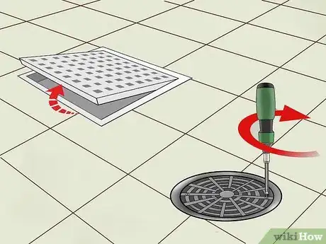 Image titled Remove a Shower Drain Step 5