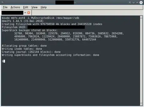 Image titled Linux mkfs ext4 on encrypted partition v2.png