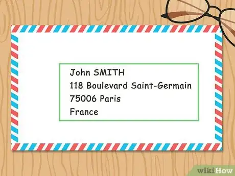 Image titled Address a Letter to France Step 2