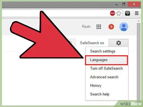 Image titled Change Language on Google Step 3