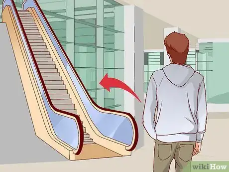 Image titled Overcome a Fear of Escalators Step 3
