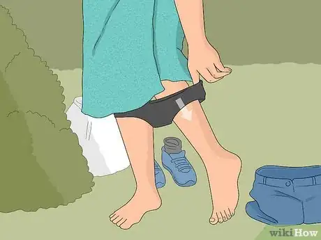 Image titled Change Into Your Bathing Suit if You Aren't in a Stall (Girls) Step 4