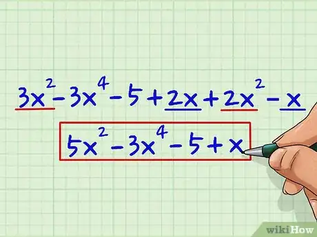 Image titled Find the Degree of a Polynomial Step 1