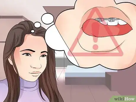 Image titled Stop Fiddling with Your Braces Step 1