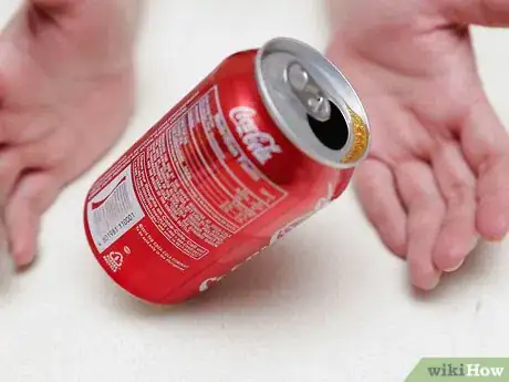Image titled Balance a Soda Can at a 45 Degree Angle Step 3