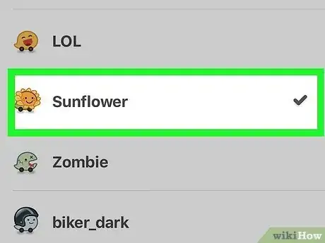 Image titled Change Your Public Mood Icon in Waze Step 6