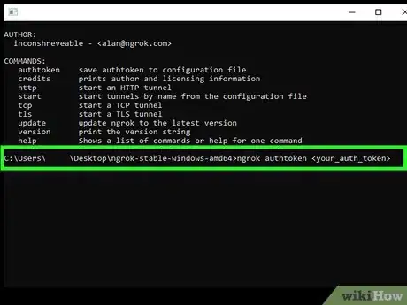 Image titled Use Ngrok in Windows Step 6
