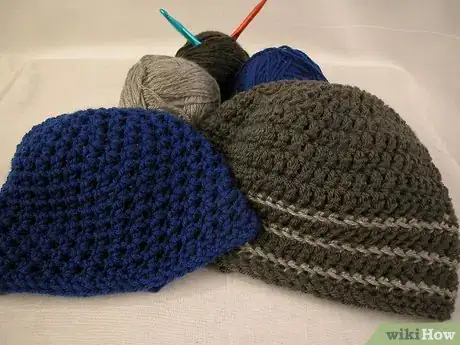 Image titled Crochet a Skull Cap Intro