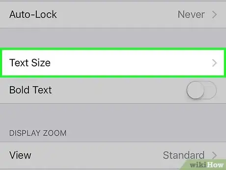 Image titled Change The Font Size on an iPhone Step 3
