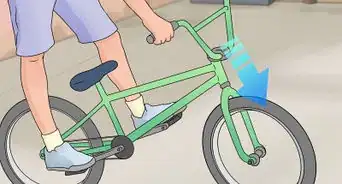 Wheelie on a BMX Bike