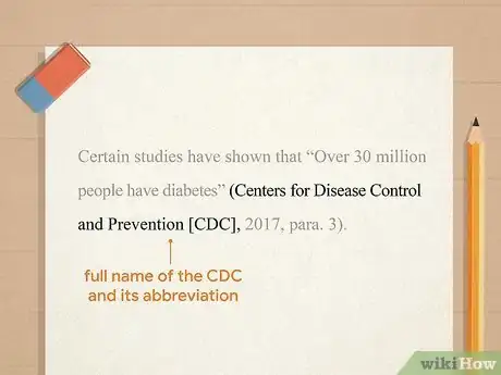 Image titled Cite the CDC in APA Step 6